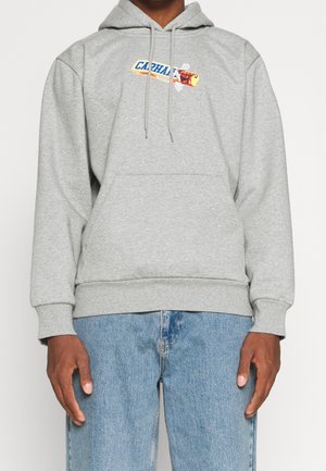 Hoodie - mottled grey