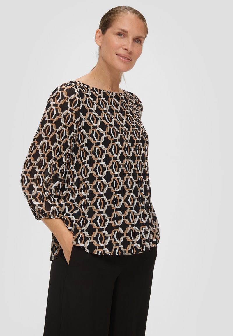 s.Oliver BLACK LABEL Maglietta a Maniche Lunghe Donna