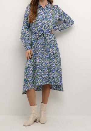 Kaffe Robe chemise - blue
