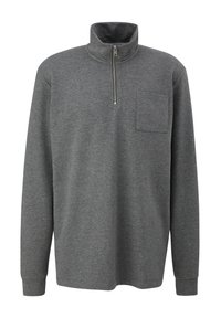 s.Oliver STEHKRAGEN - Sweater - graphit