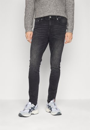 Jeggings - black denim