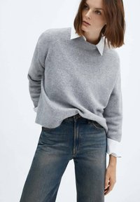 Mango Straight leg jeans - dark blue