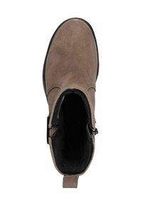 Tamaris Bottines à plateau - pepper suede