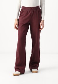 JJXX JXALLY REG WIDE PANTS - Tepláky - sassafras