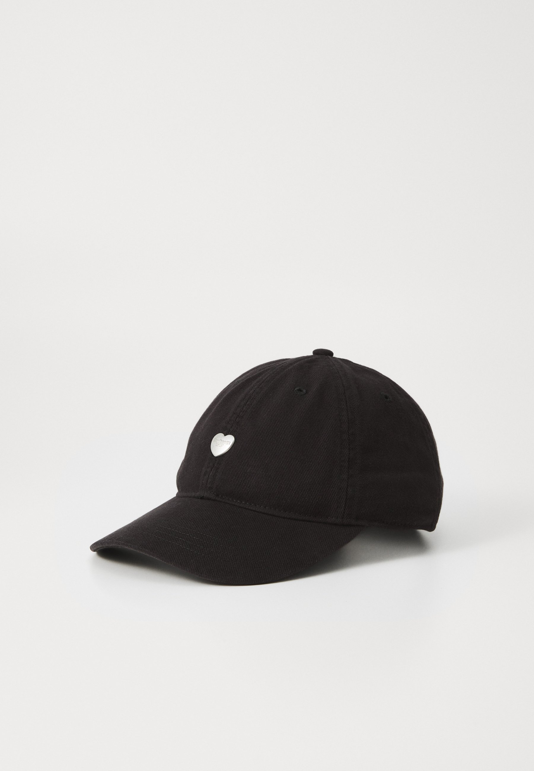 新品未使用　CPD Heart Stitch CAP / Black CARHARTT WIP Men's Black Cap with Heart Patch and Logo, Black, One