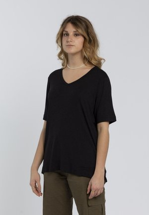 REVOLUTION - T-shirt basic - nero