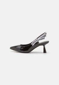 PANACHE RIBBON SLING - Decolleté - black