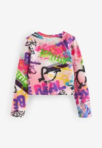 Next REGULAR FIT - Hosszú ujjú felső - purple graffiti