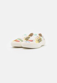 Vans CIRCLE VEE UNISEX - Sapatilhas - off-white/multicolor