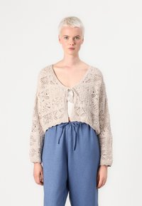 ONLY - ONLBEACH LIFE NOOS - Cardigan - pumice stone Thumbnail Image 1