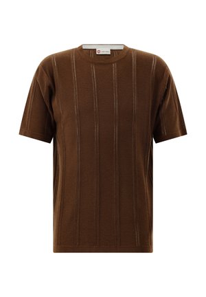 BILL - T-Shirt print - braun