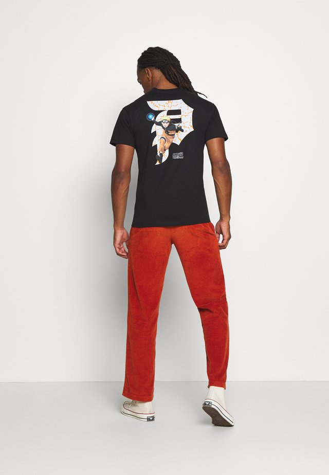 NARUTO DIRTY TEE - T-shirt imprimé - black