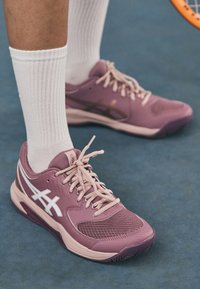 GEL DEDICATE 8 - Chaussures de padel - purple oxide/white