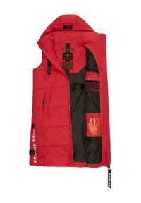 Navahoo SCHNUFFELCHEN - Waistcoat - salsa red