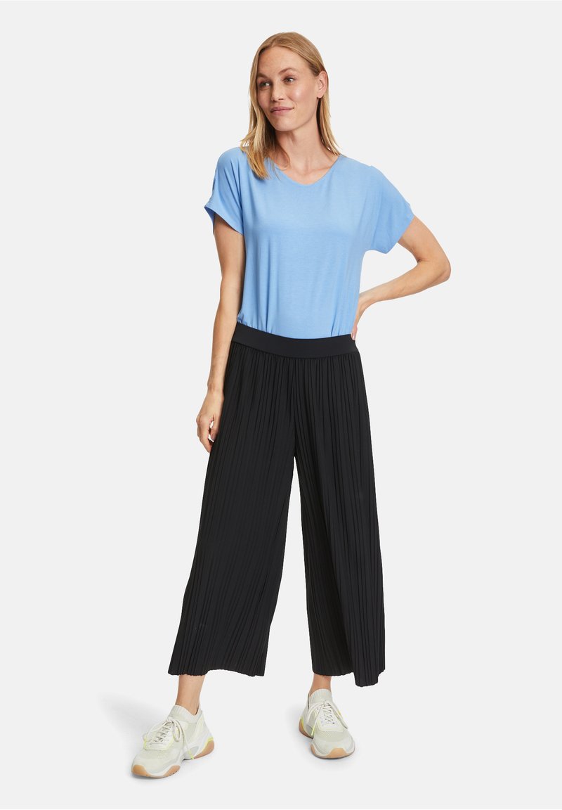 Damen T-Shirts | Betty Barclay T-Shirt basic ocean blue/blau - JV14531 Damen T-Shirts | Betty Barclay T-Shirt basic ocean blue/blau - JV14531