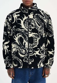 Ed Hardy Fleecejas - black beige