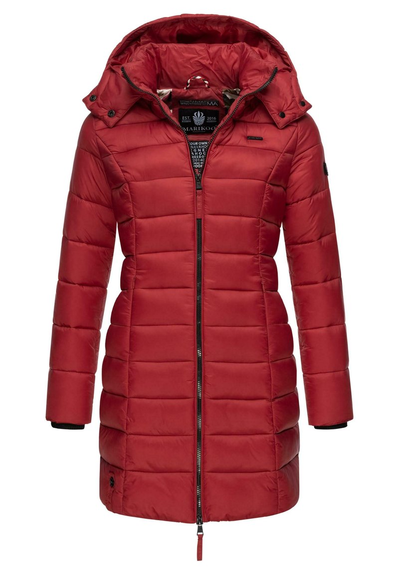 Marikoo STEPP ABENDSTERNCHEN Wintermantel blood red/dunkelrot