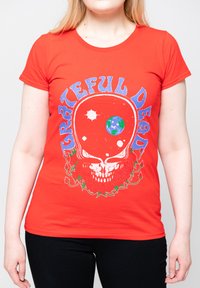 Paradiso Clothing GRATEFUL DEAD SPACE YOUR FACE - Print T-shirt - red