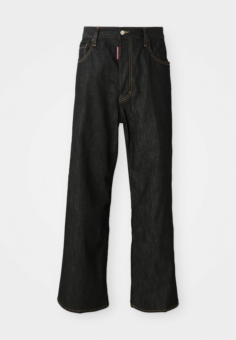 Pantalon Baggy Dsquared2 équestre - Laine Et Daim Noir - Taille 40 (FR) / 4 (US) - Neuf Avec étiquette