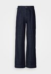 COSY BONNIE PANTS - Brīva piegriezuma džinsi - dark indigo