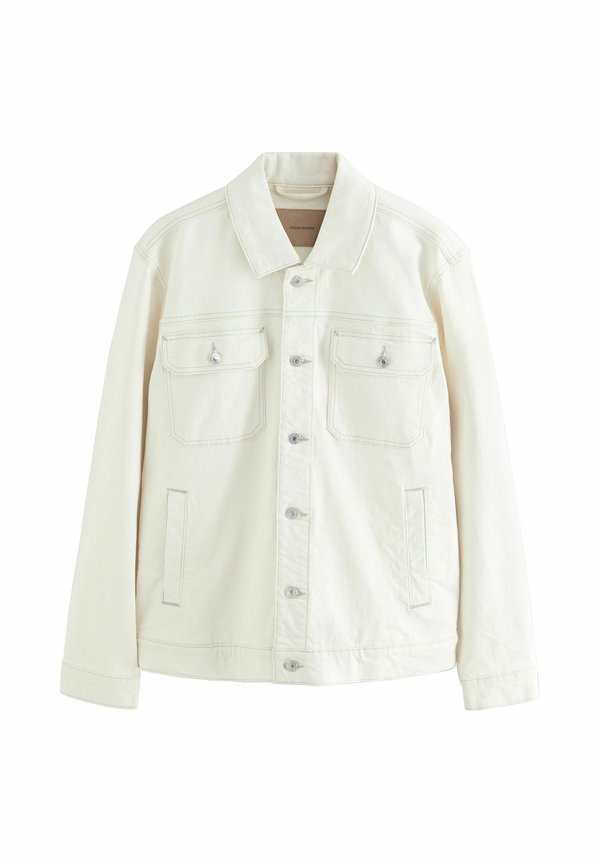 Jeansjacke - ecru