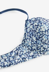 Next 2 PACK - Podprsenka s kosticemi - blue ditsy floral print white