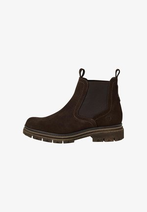 Tamaris ELEGANTE CHELSEA MIT TOUCH-IT - Kotníkové boty na platformě - mocca