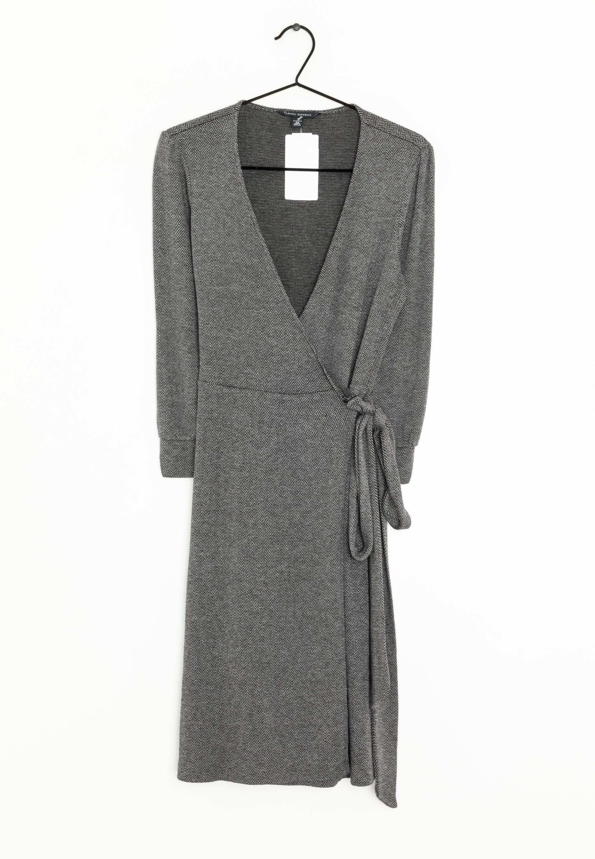 banana republic grey wrap dress Jumper - Ebay