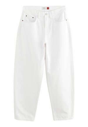 BARREL LEG  - Straight leg jeans - white