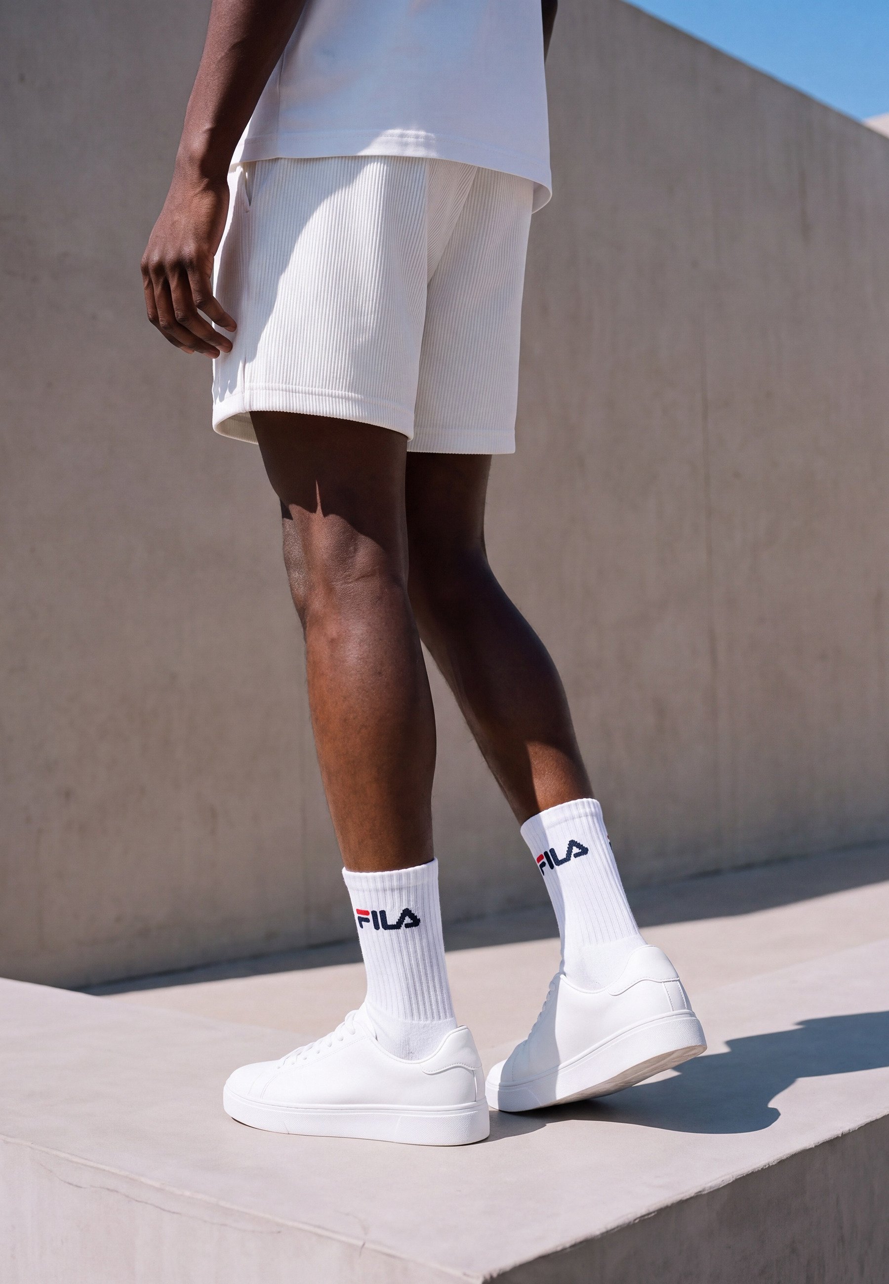 FILA 크루 양말 9팩