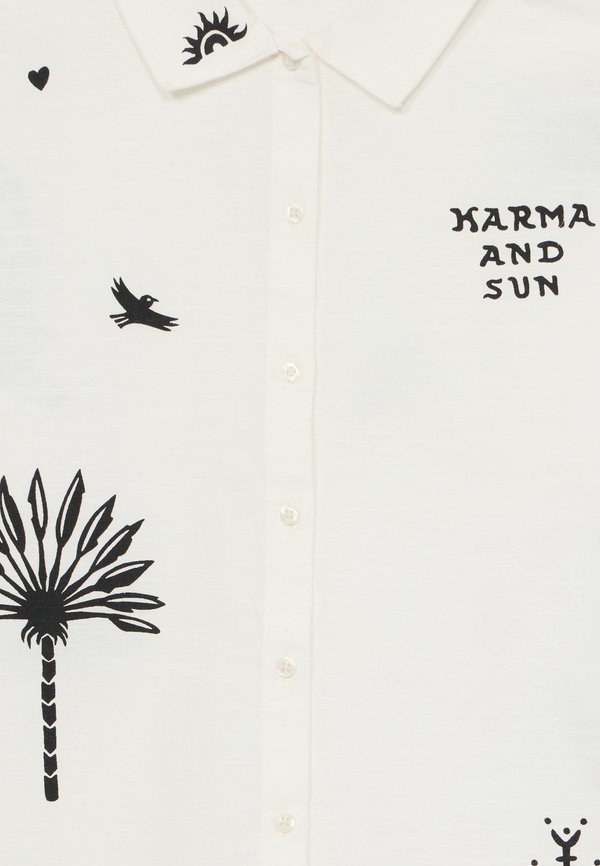 Button-down blouse - craie3