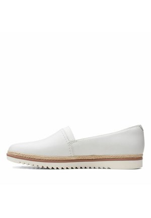 Clarks SERENA  - Slip-ons - white