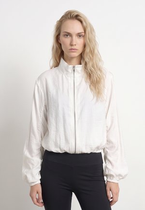 HYPEDROP, LONG SLEEVED TOP HDVALLIE ZIP - Sweat zippé - white