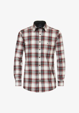 CASAMODA Vrijetijdshemd Groen-collectie geruit Casual Fit CASAMODA Vrijetijdshemd Groen-collectie geruit Casual Fit