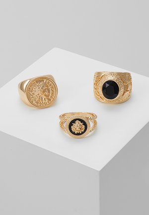 LION HEAD RING SET - Ring - gold-coloured