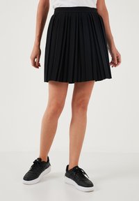 REGULAR FIT - A-Linien-Rock - black