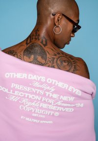 Multiply Apparel Mikina so zipsom - pink lavender