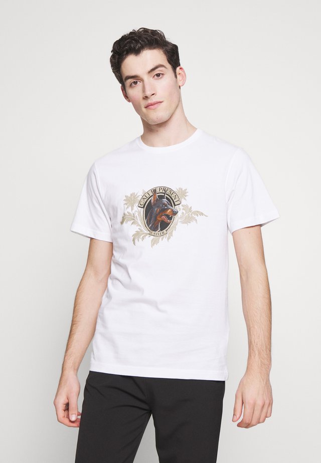 WHOOO TEE - T-shirt con stampa - white