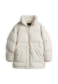LOOSE FIT QUILTED - Wintermantel - soft cream