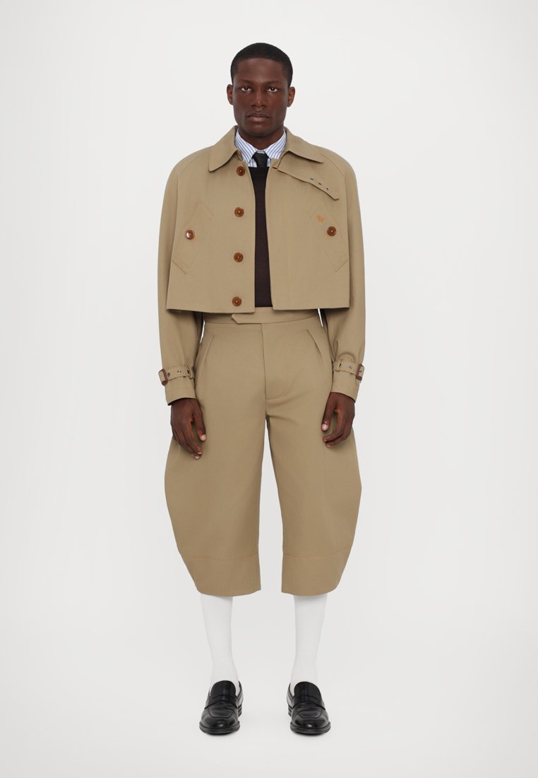 【送料&関税込】Vivienne Westwood cut Off Graziano Crop Jack Vivienne Westwood CUT OFF GRAZIANO - Summer jacket - camel