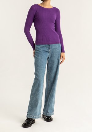 Strickpullover - purple