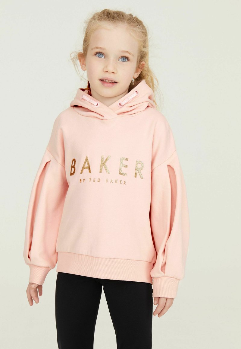 Baker by Ted Baker BAKER BY TED BAKER PINK LOGO HOODIE - Kapucni - pink