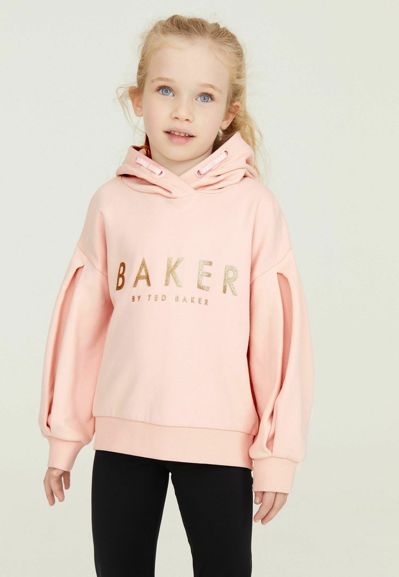 Baker by Ted Baker BAKER BY TED BAKER PINK LOGO HOODIE ...