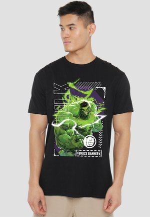 RIVALS BRUCE BANNER HULK SMASH - Print T-shirt - black
