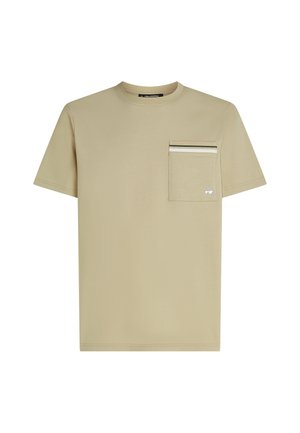 KARL LAGERFELD, IKON STRIPE POCKET - T-shirt basique - twill