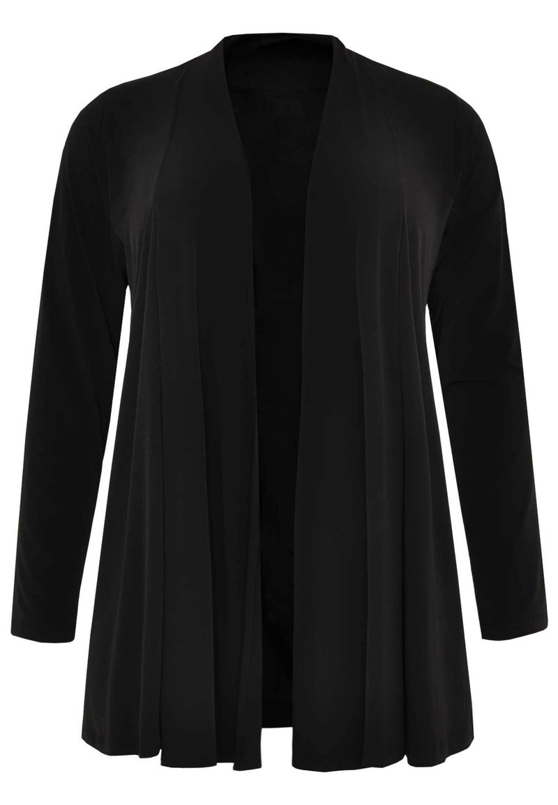Damen Strickjacken | Yoek LONG SLEEVES Strickjacke black/schwarz - MM02369 Damen Strickjacken | Yoek LONG SLEEVES Strickjacke black/schwarz - MM02369
