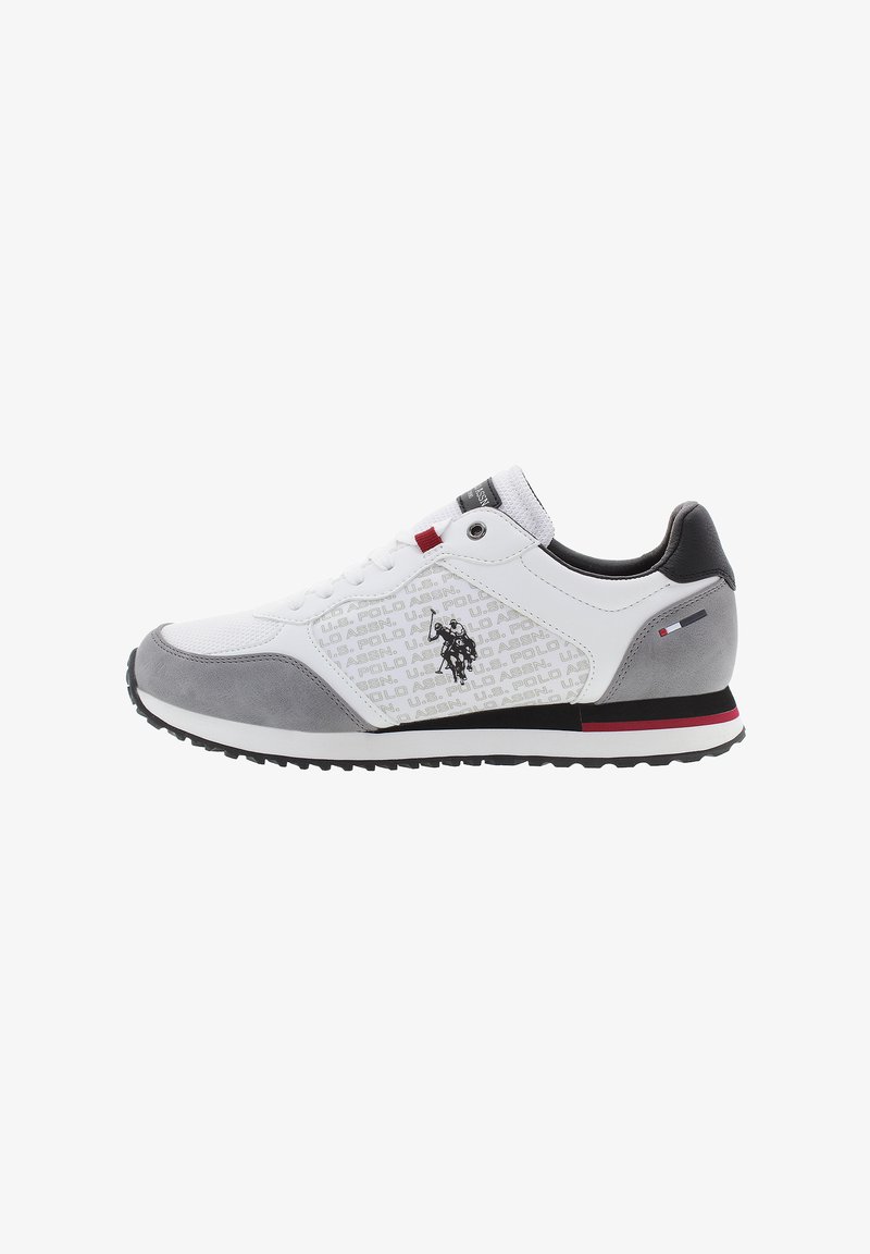 U.S. Polo Assn. XIRIO006M/CYT2 - Sneakers basse - bianco grigio chiaro