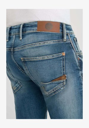 Le Temps Des Cerises, AJUSTÉ STRETCH 700/11, LONGUEUR 34 - Jeans Slim Fit - bleu