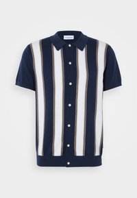 Unselected, dark blue