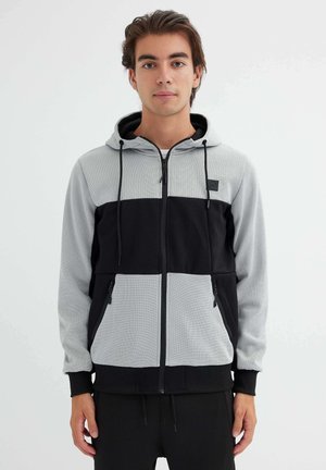 INSIDE SUDADERA MANGA LARGA CON CAPUCHA - Chaqueta de punto - gris